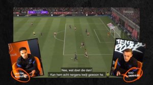 FIFA 21 toernooi met Jong Oranje🦁🎮 | Wedstrijd 4: Kaj Sierhuis vs. Justin Kluivert