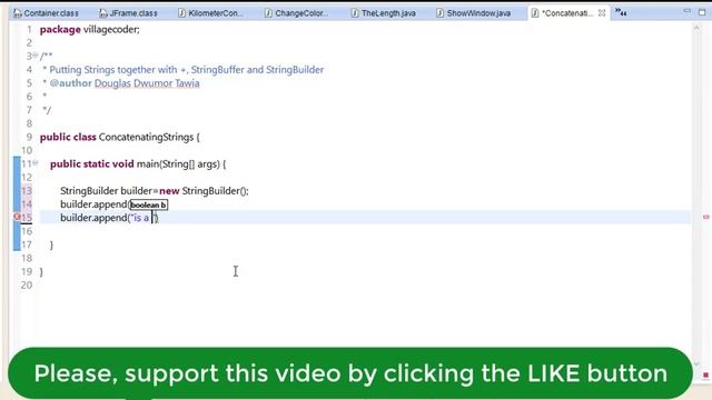 Putting Strings together using +, StringBuffer, StringBuilder смотреть онлайн