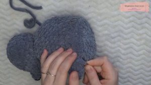 Ёжик ? Такую ИГРУШКУ вы НЕ ВЯЗАЛИ / ЕЖИК ? из ПЛЮШЕВОЙ пряжи КРЮЧКОМ / Эксклюзивный МК / ВяжусАМ