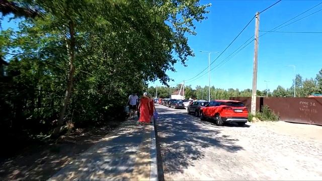 Зажиточный посёлок на берегу Балтийского моря