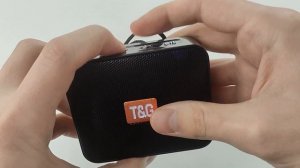 БЕСПРОВОДНАЯ КОЛОНКА TG166 - ОБЗОР БЛЮТУЗ-КОЛОНКИ TG-166 (Всего за 9$)