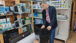 СКИММЕР ДЛЯ ПРУДА Часть 1 | Недорогой береговой скиммер