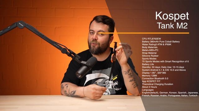 EN SAĞLAM AKILLI SAATİ ALDIM Kospet Tank M2 смотреть онлайн