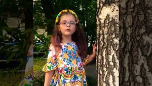 #РусскиеРифмы Сергей Есенин - Белая береза под моим окном. Читает Голоскокова Софья 5 лет