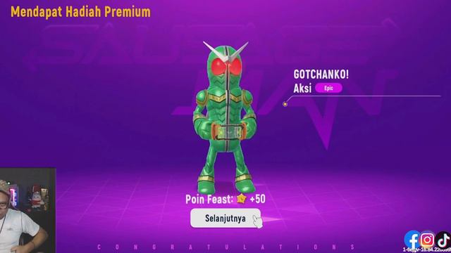 MENYALA BOSQU HABISKAN RIBUAN CANDY GACHA KAMEN RIDER X SAUSAGE MAN #sausageman #mrkong смотреть онлайн