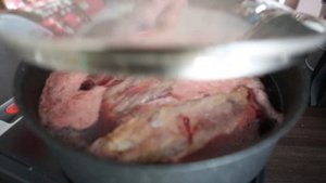 Свиные рёбрышки с вишнёвым соком