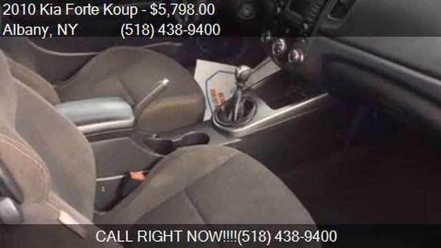 2010 Kia Forte Koup SX 2dr Coupe 6M for sale in Albany, NY 1 смотреть онлайн