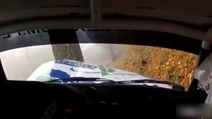 Крутые моменты на гонках авто, вид из кабины