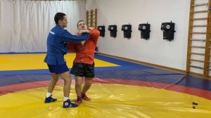 Техника ЧЕМПИОНА. ПЕРЕДНЯЯ ПОДСЕЧКА под выставленную ногу (SASAE-TSURIKOMI-ASHI). В. Мацков_Sambi.s