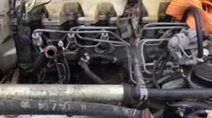 Замена двигателя на Nissan Patrol Y60. Часть1