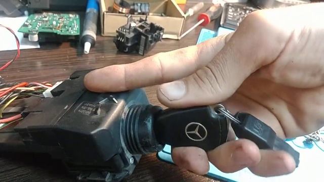 Ремонт замка зажигания Mercedes Vito W639 смотреть онлайн