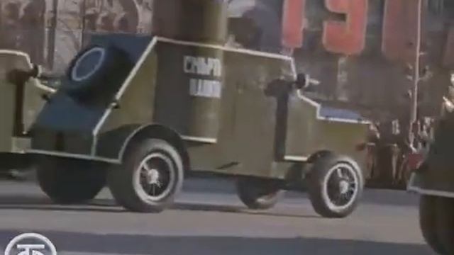 Soviet National Day Parade 1967 Color Highlights смотреть онлайн