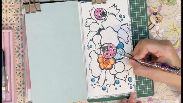 ART DOODLES | GARDEN THEME with FOUNTAIN PENS | COLOURFUL INKING | Kaweco | Pelikan | Sailor смотреть онлайн