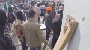 Сепаратист стреляет в одесситов с автомата  Одесса   2 мая 2014 года