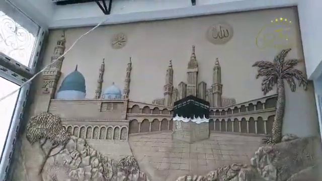 🕋мечеть АЛ-ХАРАМ в виде барельефа ~ Ручная работа От Мастера Фахриддина! смотреть онлайн