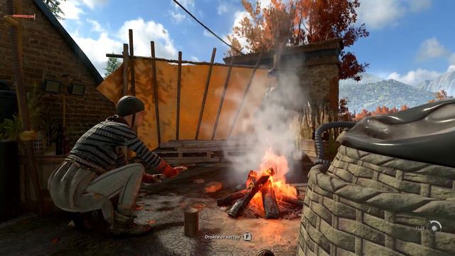 Dying Light 2 -  Stay Human -  Душевные посиделки у костра.