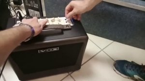 VOX VX50 AG комбо усилитель для акустической гитары. Проверка в Музторге