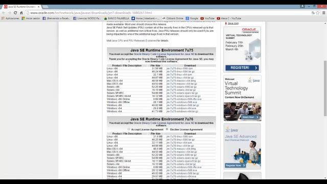 Como desinstalar Java 8 y descargar Java 7 ¡2016! PASOS Y EXPLICACIÓN смотреть онлайн