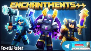 Minecraft Bedrock DLC "Enchantements ++ "