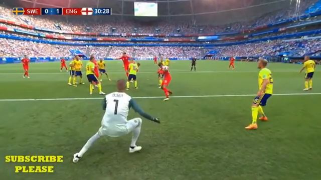 Ч.м.2018 Швеция-Англия гол Магуайра. смотреть онлайн