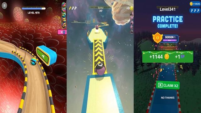 Going Balls | Action Balls | Sky Rolling Balls - All Level Gameplay Android iOS