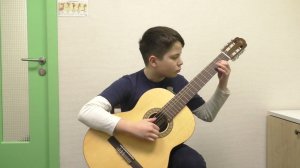 И.С. Бах - Менуэт ля-минор
М.Джулиани - Аллегро Ля-мажор