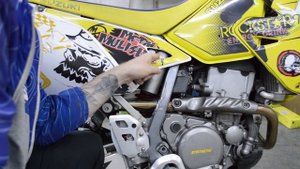 Как настроить подвеску на мотарде: быстрое и медленное сжатие, отбой, преднатяг/ Suzuki DRZ 400SM