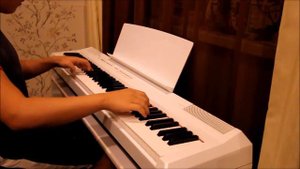 Harry Potter theme piano (главная мелодия из фильма "Гарри Поттер").