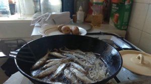 Как жарить рыбу вкусно. Уклейка.