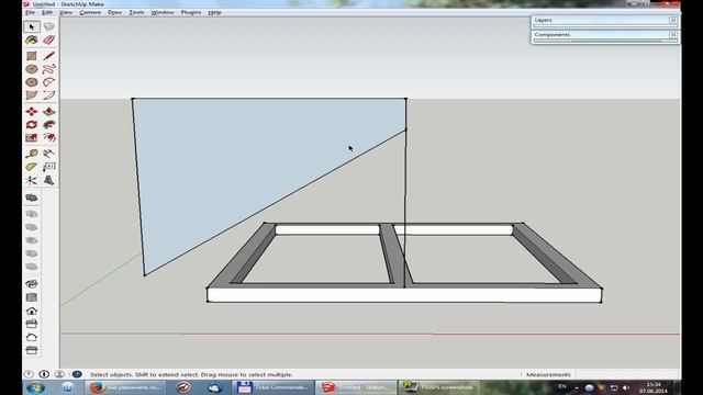 Урок 3 Проектирование дома в SketchUp смотреть онлайн