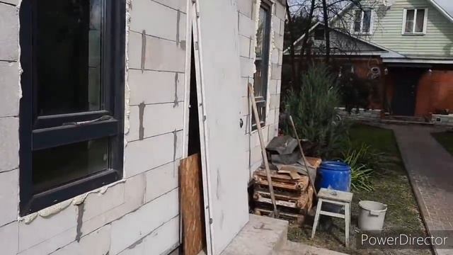 ЛЕТНЯЯ КУХНЯ ГОТОВА, ОТДЕЛКА ВПЕРЕДИ. смотреть онлайн