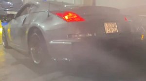 Допилили Nissan 350Z - отстрелы , заслонку!