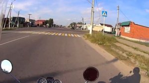 Дальняк на 50 кубовом мопеде  ORION ЧМО