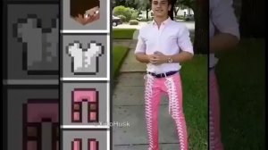 Real life people in minecraft skins Meme