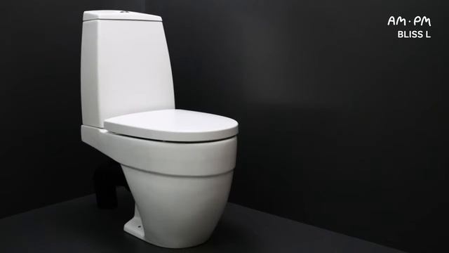 Эффективность смыва  унитаз компакт Bss L бренда AM PM
