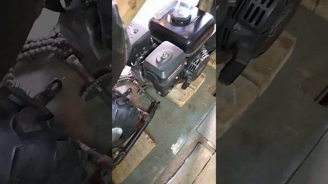 Самодельный мини байк.