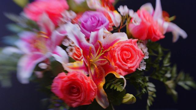 Color of Flowers - 4K Relaxing Screensaver + Calming Piano Music for Stress Relief - Part 3 смотреть онлайн