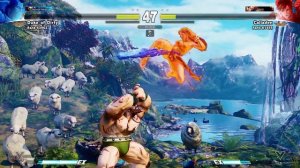 Street Fighter V - Zangief VS Chun Li