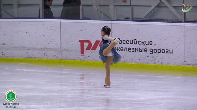 Фигурное катание дети. Казань  Алина Нурыева 4.8 Первое место. Кубок Акцеля 2023