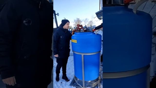 Мобильный смешивающий растворный узел