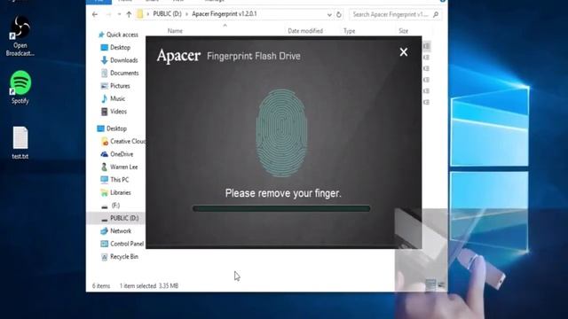 USB флешка с защитой отпечатком пальца смотреть онлайн