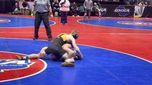 Davis Dollar Jefferson vs Connor Kimbrough Ola 2023 5A GHSA State Finals 138lbs