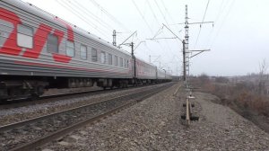 ЭП1М-452 с поездом №61 Нальчик - Москва