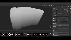 Как сделать градиент предмета в Substance 3D Painter