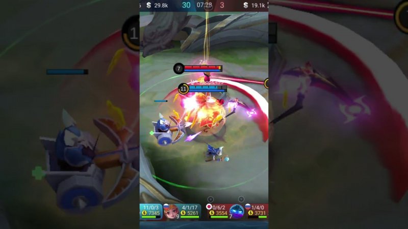 ВРЕМЯ ЖАТВЫ НА 7 МИНУТЕ Dwers Mobile Legends: Bang Bang