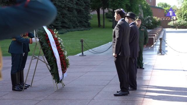 Еврейская община пришла к Могиле Неизвестного солдата