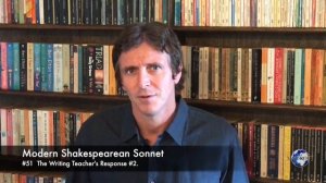 Modern Shakespearean Sonnet 51. The Writing Teacher's Response #2, by Andrew Barker