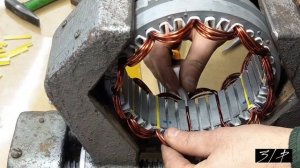 Ремонт генератора.Перемотка статора генератора авто 28В.car alternator,generator repair restoratio