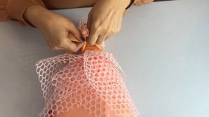 Упаковка букетов в сетку. Флористика для начинающих