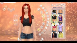 The Sims 4 CAS/Создание персонажа - Современная девушка